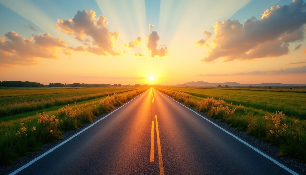 Embarquez pour l'aventure : la route s'ouvre devant vous